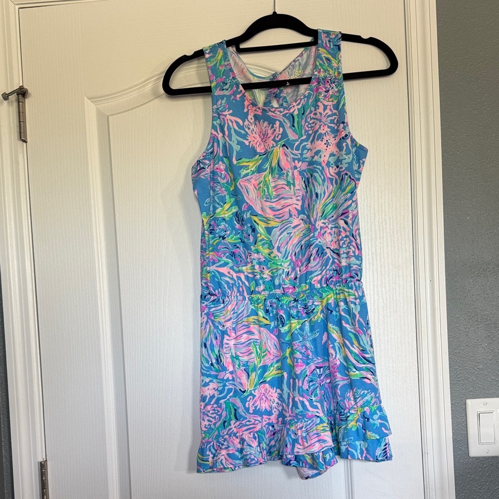 Lilly Pulitzer Floral Print Romper
